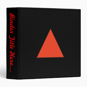Fire - 1.5" 3 ring binder