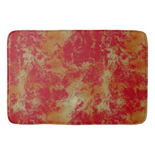 Fire Abstract  Bath Mat