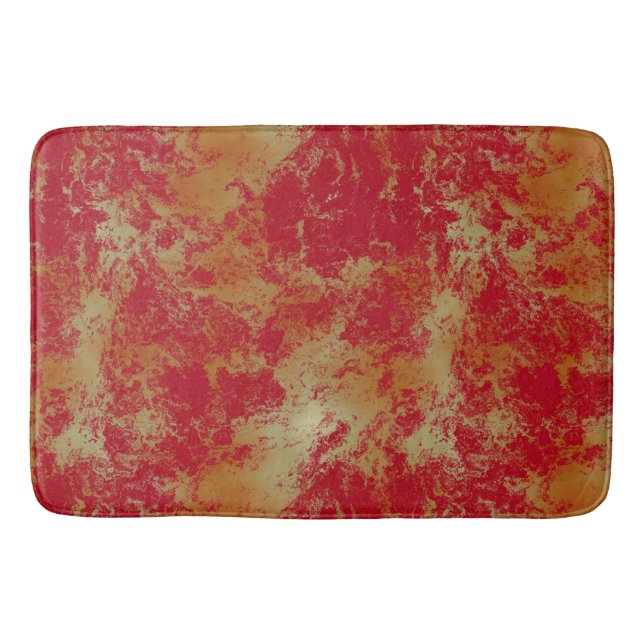Fire Abstract  Bath Mat (Front)