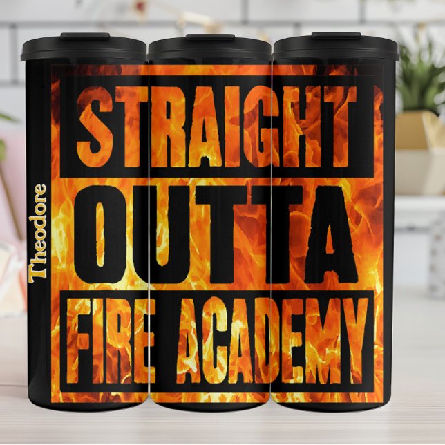Fire Academy Grad Design Thermal Tumbler (Creator Uploaded)