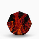 Fire Acrylic Award<br><div class="desc">We were burning a tree stump and I thought the flames were fascinating.</div>