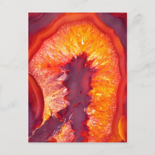 Fire Agate Postcard (Front)