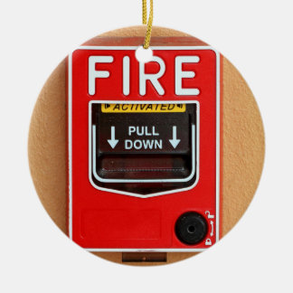 Fire Alarm Handle Ceramic Ornament