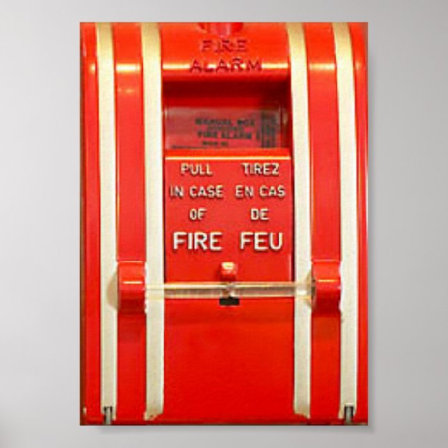 Fire alarm  Poster (Front)