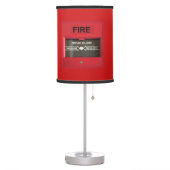 Fire Alarm Table Lamp (Left)