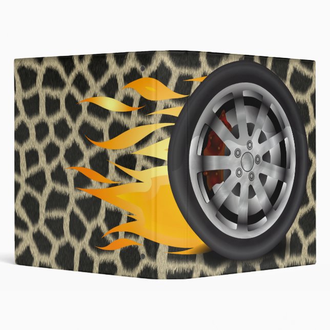 Fire, Alloy 3 Ring Binder (Background)