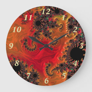 Fire and Beauty Clock