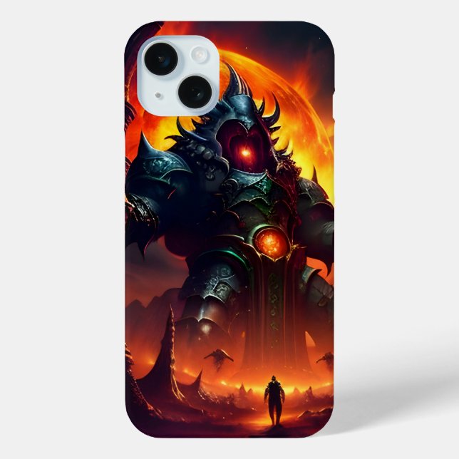 Fire and Brimstone Landscape 3 Case-Mate iPhone Case (Back)