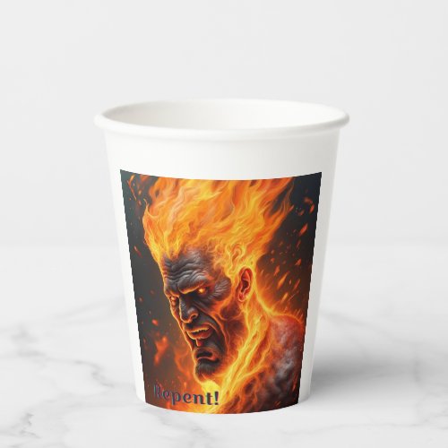 Fire And Brimstone Paper Cups