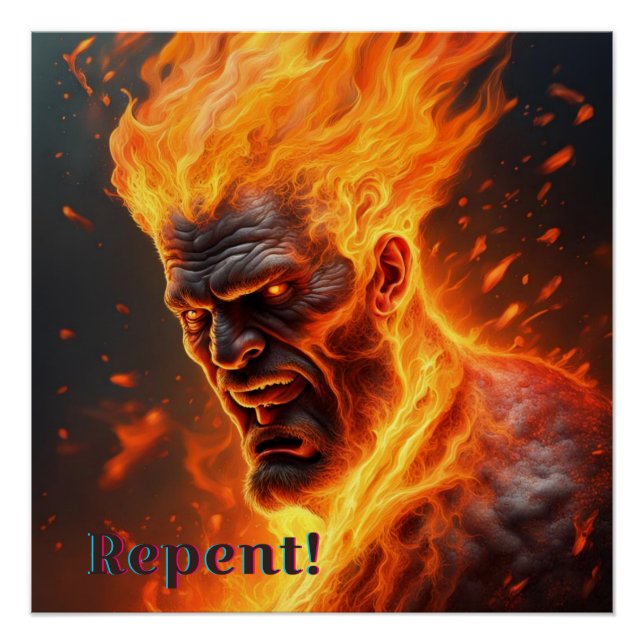 Fire And Brimstone Poster (Front)