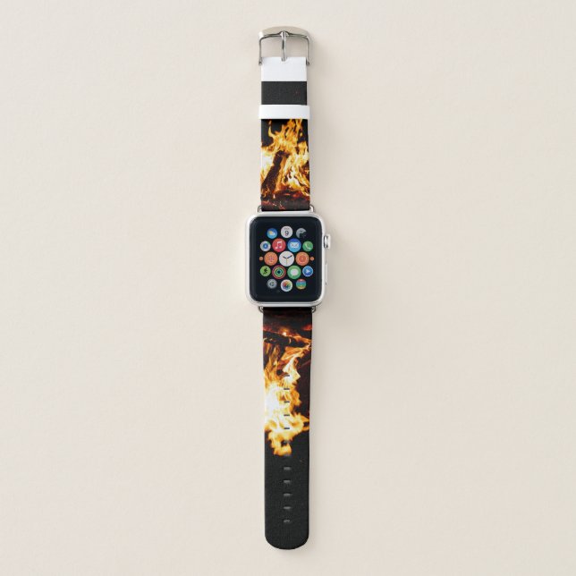 Fire and flame for your Apple Watch! Watch Band (Front)