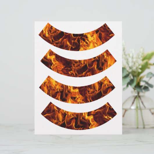 Fire and Flame Pattern (Standing Front)