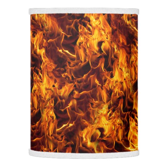 Fire and Flame Pattern Lamp Shade (Left)