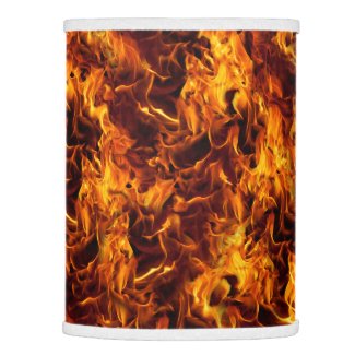 Fire and Flame Pattern Lamp Shade