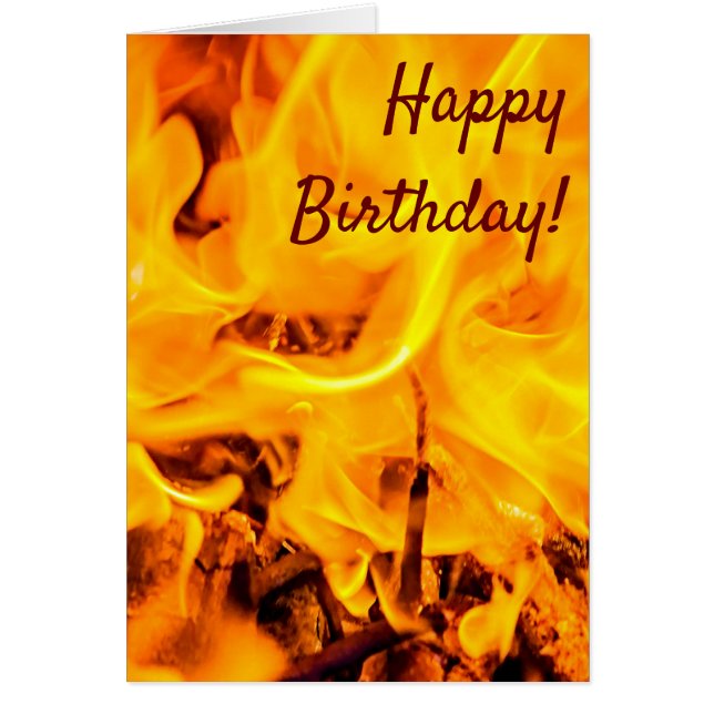 Fire And Flames Pattern Cards (Front)