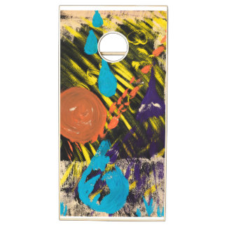 Fire and Ice Cornhole Set