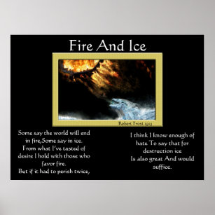 fire and ice poem tattoos