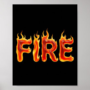 Fire And Ice Halloween Matching Couple Last Minute Poster
