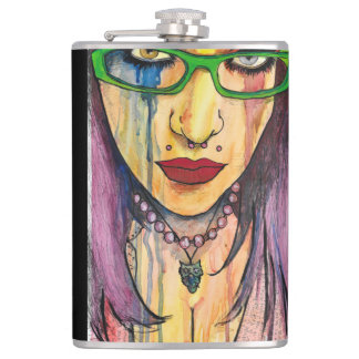 Fire And Ice Hip Flask