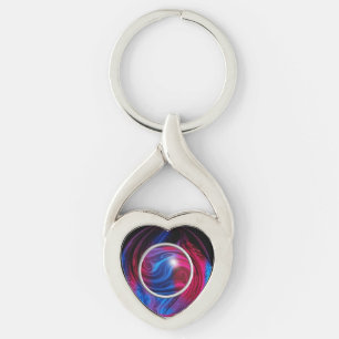 Fire and Ice Keychain