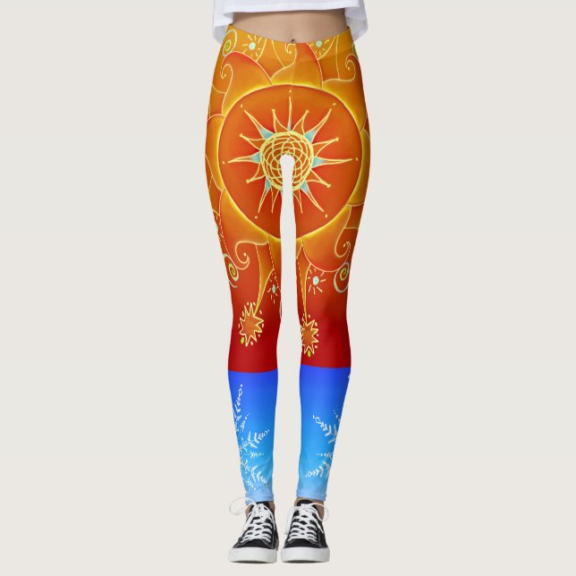Fire and Ice legging (Front)
