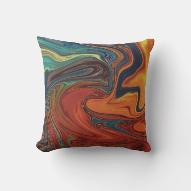fire and ice pillow (Front)