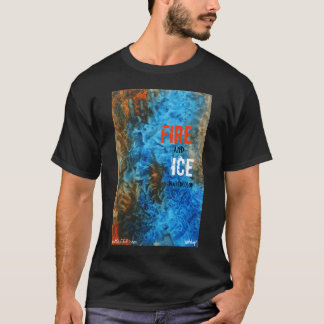 'Fire and Ice' Watercolor t-shirt by unASLEEP