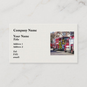 Fire and Rescue Business Card