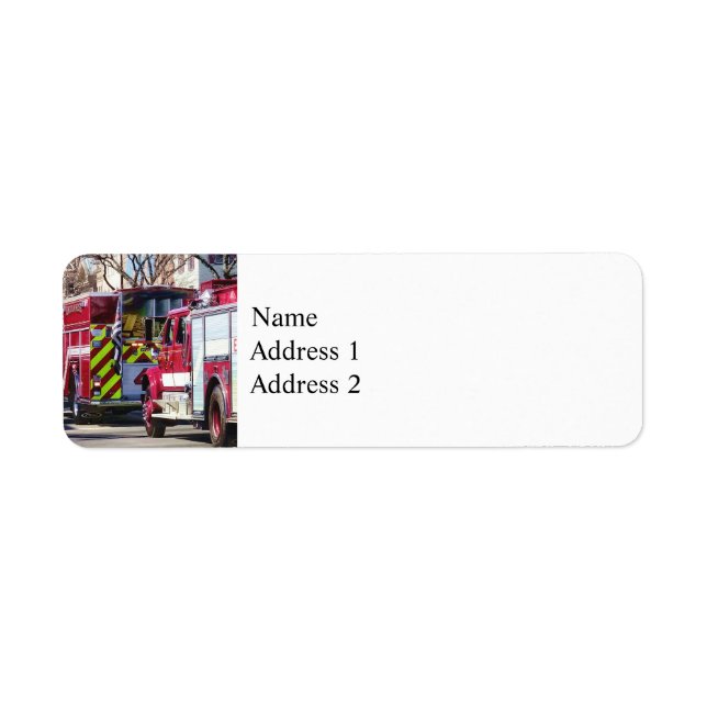 Fire and Rescue Label (Front)