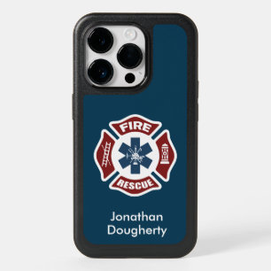 Fire and Rescue OtterBox iPhone 14 Pro Case