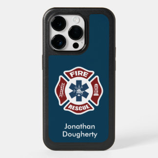 Fire and Rescue OtterBox iPhone 14 Pro Case
