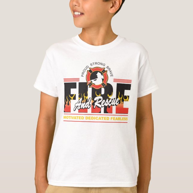 Fire and Rescue T-Shirt (Front)