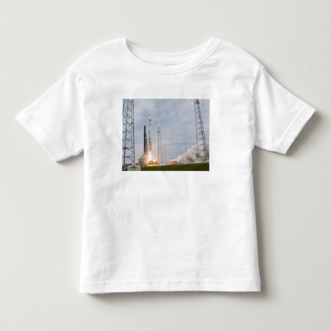 Fire and smoke signal the liftoff toddler t-shirt (Front)