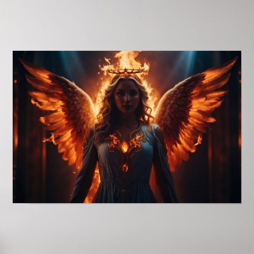 Fire Angel Poster