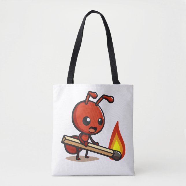 Fire Ant Tote Bag (Front)