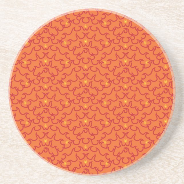 Fire Arches Sandstone Coaster (Front)
