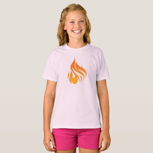 Fire art design T_Shirt