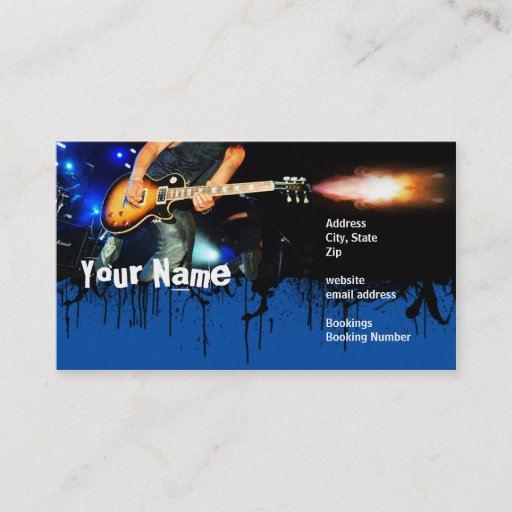 Customizable Fire At Will Business Cards