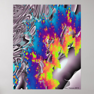 Fire at Zero G Poster