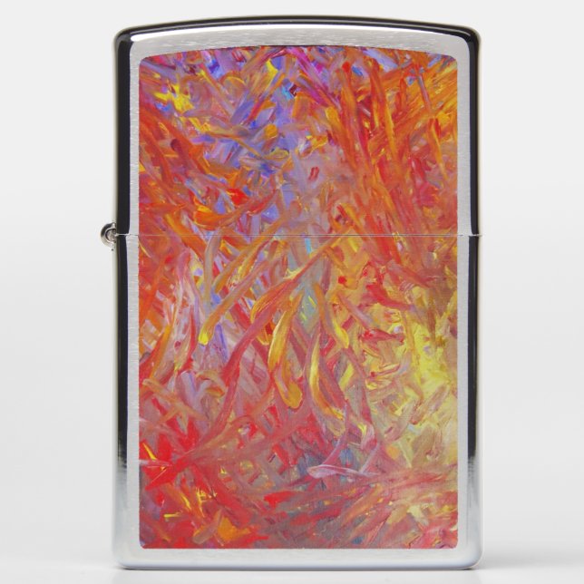 Fire Ball Zippo Lighter (Front)