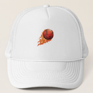 Fire Baseball  Trucker Hat