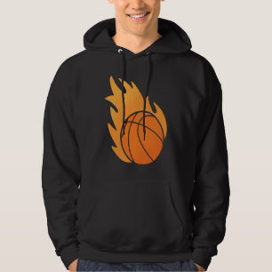 Fire Basketball Hoodie