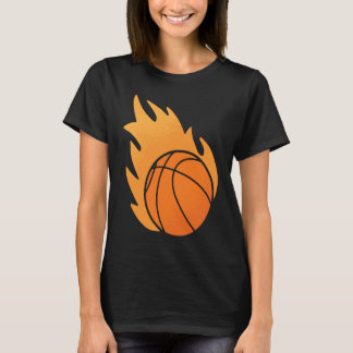 Fire Basketball T-Shirt
