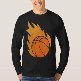 Fire Basketball T-Shirt