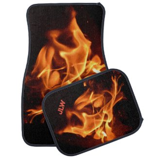 Fire Blazing Flames Hot Stuff Personalized
