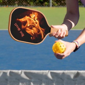 Fire Blazing Flames Hot Stuff Personalized