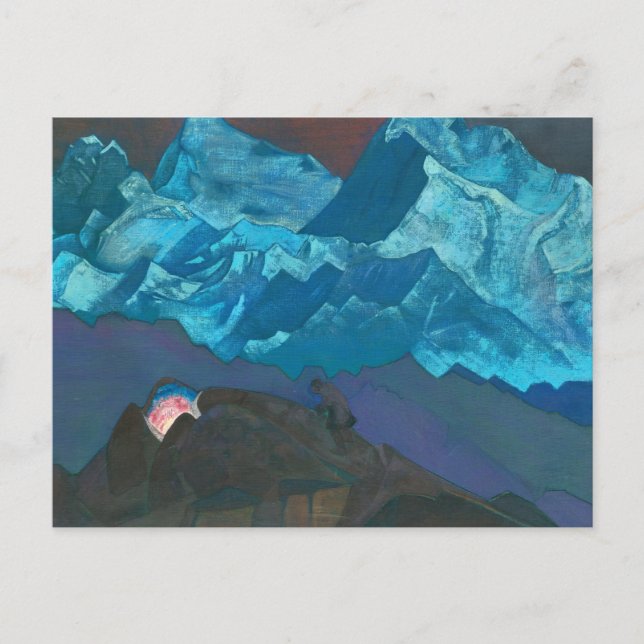 Fire Blossom, 1924 by Nicholas Roerich Postcard (Front)