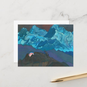 Fire Blossom by Nicholas Roerich Holiday Postcard