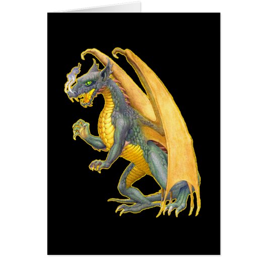 Fire Breathing Dragon Cards (Front)