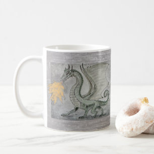 Fire Breathing Dragon Coffee Mug